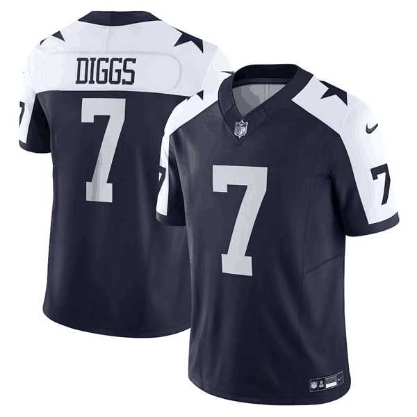Men & Women & Youth Dallas Cowboys #7 Trevon Diggs Navy Thanksgiving 2023 F.U.S.E. Limited Stitched Football Jersey,We sell and wholesale Men & Women & Youth Dallas Cowboys #7 Trevon Diggs Navy Thanksgiving 2023 F.U.S.E. Limited Stitched Football Jersey on line form chian!